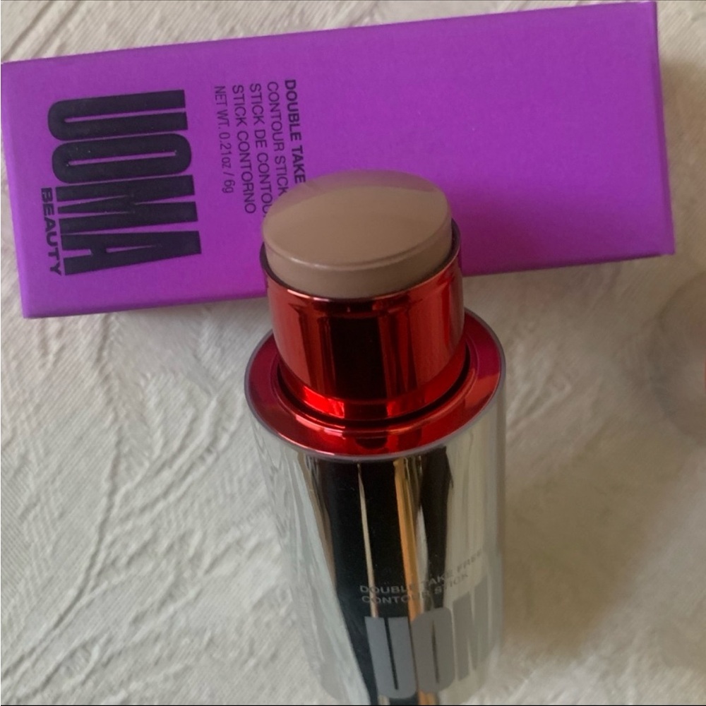 Uoma Beauty Double Take Cream Contour Bronzer Stick in White Pearl BNIB